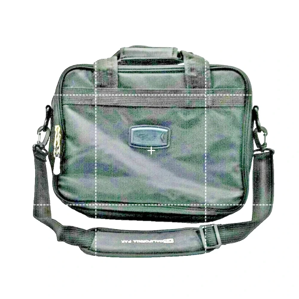 Calpak Ransom Black Messenger Bag 18